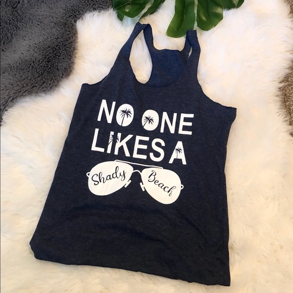 Tops - No One Likes A Shady Beach Tank Small